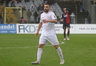 Leon Demaj, hier im Trikot von Fortuna Köln, geht fortan wieder für die Sportfreunde Lotte auf Torejagd. 