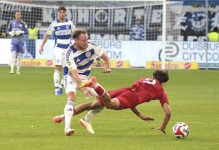 Es war ein ereignisreiches Duell zwischen dem MSV Duisburg und Fortuna Düsseldorf II