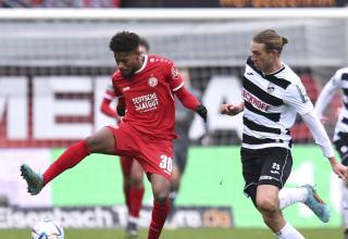 Isaiah Young (links) sicherte Bielefeld ein Punkt und Vinko Sapina hatte großen Anteil am Dresdner Sieg.