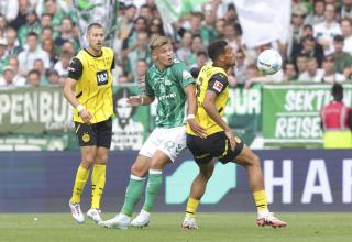 Ex-Schalker Keke Topp im Bundesliga-Spiel zwischen Bremen und dem BVB.