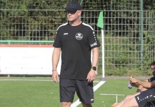 Ex-RWO-Profi Marcel Landers, Trainer von DJK Arminia Klosterhardt. 