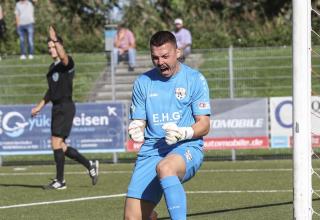 So will Tolunay Isik auch nach dem Spiel gegen Rot-Weiss Essen jubeln.