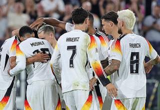 Deutschland besiegte Ungarn mit 5:0.