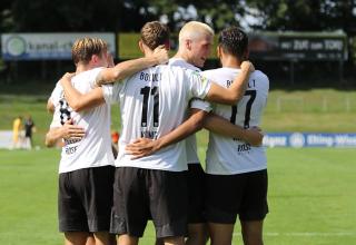 Grund zur Freude: Der 1. FC Bocholt steht im Achtelfinale.