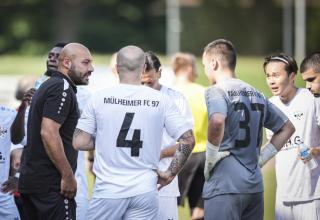 Ahmet Inal hatte nach dem RWE-Spiel lobende Worte für sein Team übrig.