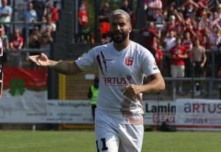 Beim 1:6 gegen Rot-Weiß Oberhausen debütierte Selim Gündüz für Türkspor Dortmund.