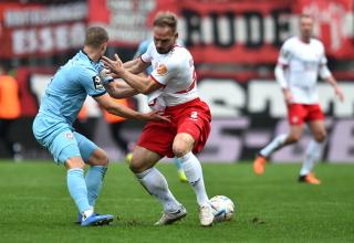 Das einzige Heimspiel gegen den SV Wehen verlor RWE im Jahr 2023. 