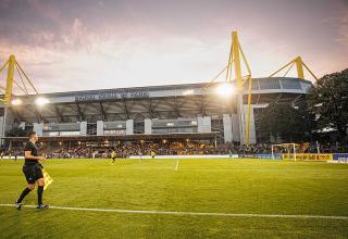 Der Rasen im Stadion "Rote Erde" wurde ausgezeichnet. 