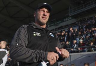 Gute Leistung, aber kein Sieg: Paderborn-Trainer Lukas Kwasniok ist unzufrieden.