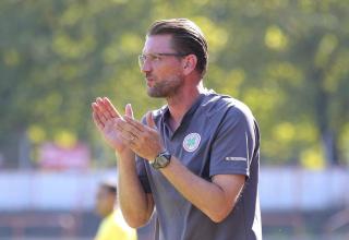 Sebastian Gunkel, Trainer von Rot-Weiß Oberhausen.