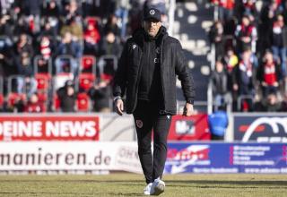 Claus-Dieter Wollitz, Trainer des FC Energie Cottbus.