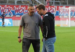 0:3 in Rödinghausen. Redebedarf bei Sportchef Gaetano Manno und Trainer Rene Klingbeil.