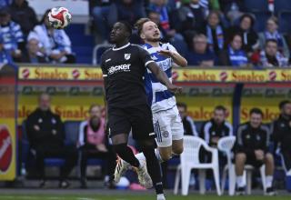 Der MSV Duisburg besiegte den SV Rödinghausen durch einen späten Treffer. 