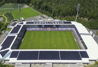 Das Erzgebirgsstadion, Heimspielstätte des FC Erzgebirge Aue.