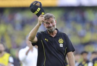 Jürgen Klopp beim Abschiedsspiel für Lukasz Piszczek und Jakub Blaszczykowski Mitte September.