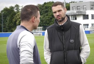 Pierre-Michel Lasogga (rechts) wird bald wieder auf dem Platz stehen. 