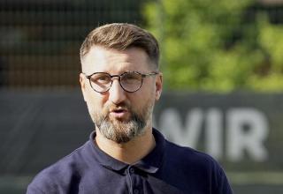 Erleichterung bei FC-Kray-Trainer Bartosz Maslon.