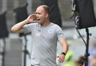 Fabian Lübbers steht mit seiner Sportfreunde-Lotte-Mannschaft auf Rang eins der Regionalliga West.