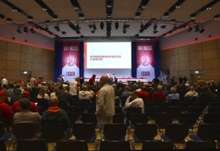 Die Mitgliederversammlung von Rot-Weiss Essen.