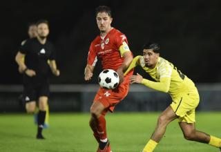 RWO-Kapitän Nico Klaß im Spiel gegen Homberg.