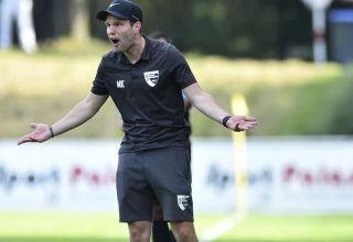 Marcel Kraushaar, Trainer von den Sportfreunden Niederwenigern.