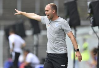 Fabian Lübbers, Trainer der Sportfreunde Lotte. 