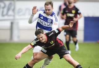 Der MSV Duisburg besiegte den 1. FC Düren mit 1:0.