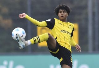 Beeindruckte im U19-Derby: BVB-Talent Mathis Albert.