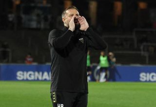 Heiner Backhaus, Trainer von Alemannia Aachen. 