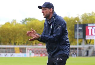 Sebastian Gunkel, Trainer von Rot-Weiß Oberhausen.