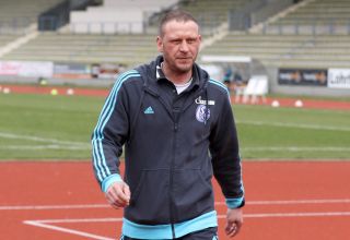 Jörg Böhme, hier noch als Co-Trainer bei der U23 von Schalke 04.