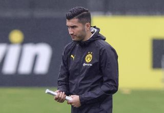 Trainer Nuri Sahin vor dem Dortmunder Gastspiel in Madrid.