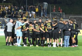 Alemannia Aachen in Dortmund.