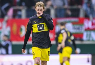 Große Enttäuschung bei Julian Brandt und dem BVB.