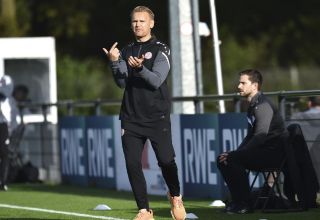 Simon Hohenberg, Trainer der U19 von Rot-Weiss Essen.