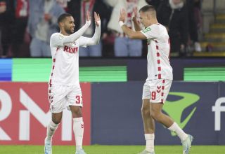 Der 1. FC Köln steht im DFB-Pokal-Achtelfinale.