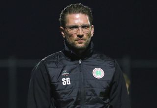 Sebastian Gunkel, Trainer von Rot-Weiß Oberhausen.