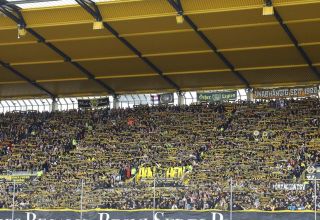 Wieder eine super Kulisse: Gegen Hannover II kamen 23.000 Zuschauer auf den Tivoli.