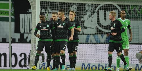 Wolfsburg: Werder ärgert Allofs bei dessen Heimdebüt