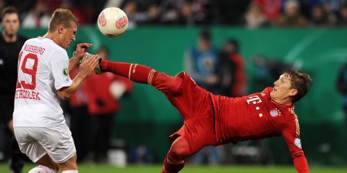 Pokal: Bayern glanzlos ins Viertelfinale / Rot für Ribery