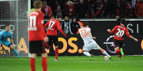 Revanche geglückt: FC Bayern ohne Fünf 2:1 bei Bayer