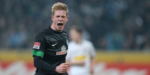 Nach Wolfsburg und Werder: Auch Bayer will de Bruyne 