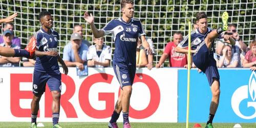 Schalke: Erstes Training mit Nationalspielern