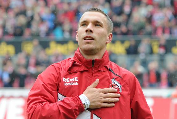 Köln: Podolski unterstützt Basketballer