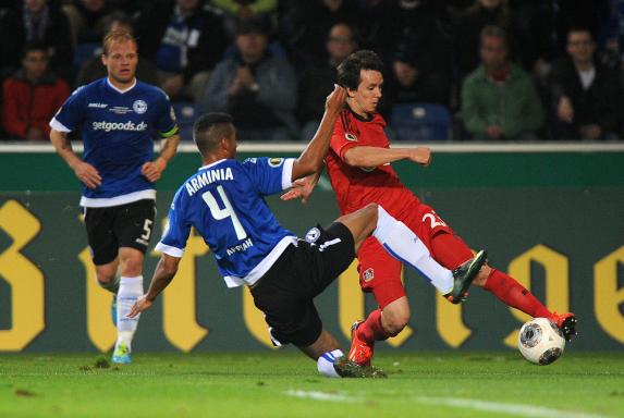 DFB-Pokal: Sam und Son kegeln Bielefeld raus