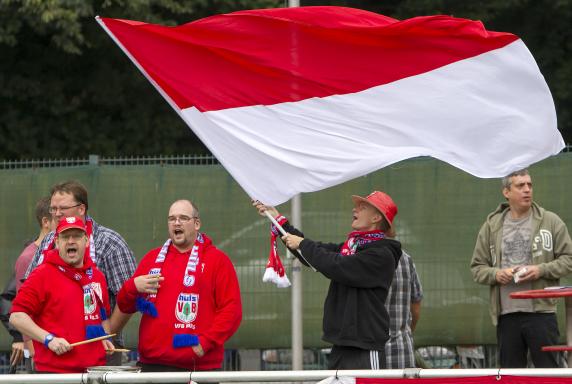 VfB Hüls: Aktion "Rote Wand" gegen Zweckel