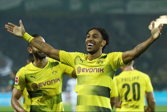 BVB, Borussia Dortmund, 1. Bundesliga, Pierre-Emerick Aubameyang, Saison 2017/18, BVB, Borussia Dortmund, 1. Bundesliga, Pierre-Emerick Aubameyang, Saison 2017/18