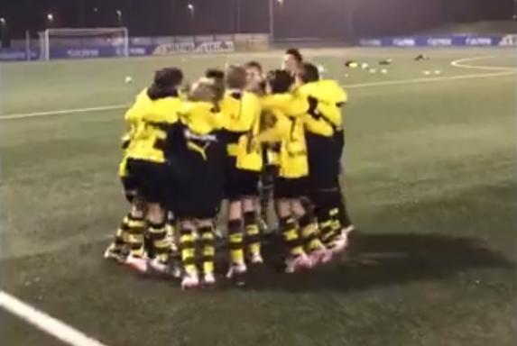 BVB U10: Derbysieg auf Schalke: Plötzlich ging das Licht aus