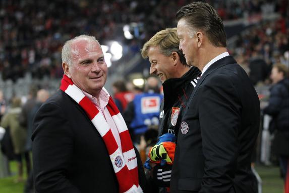 Bayern München, Uli Hoeneß, Louis van Gaal, Andries Jonker, Bayern München, Uli Hoeneß, Louis van Gaal, Andries Jonker