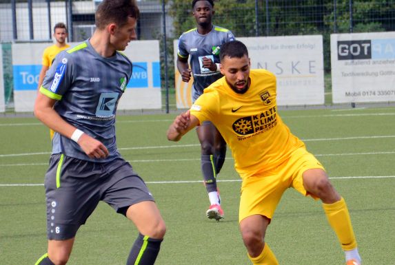 Said Harouz (rechts) verstärkt den VfB Homberg.